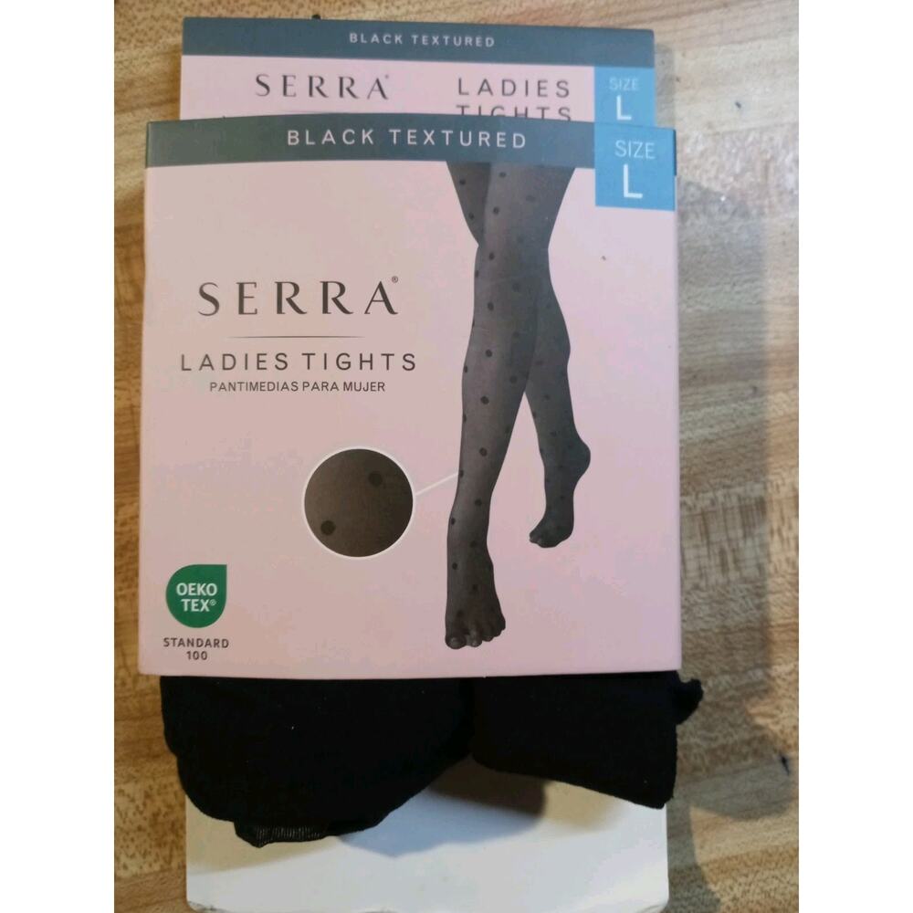 New Serra Women's tights black texured size L